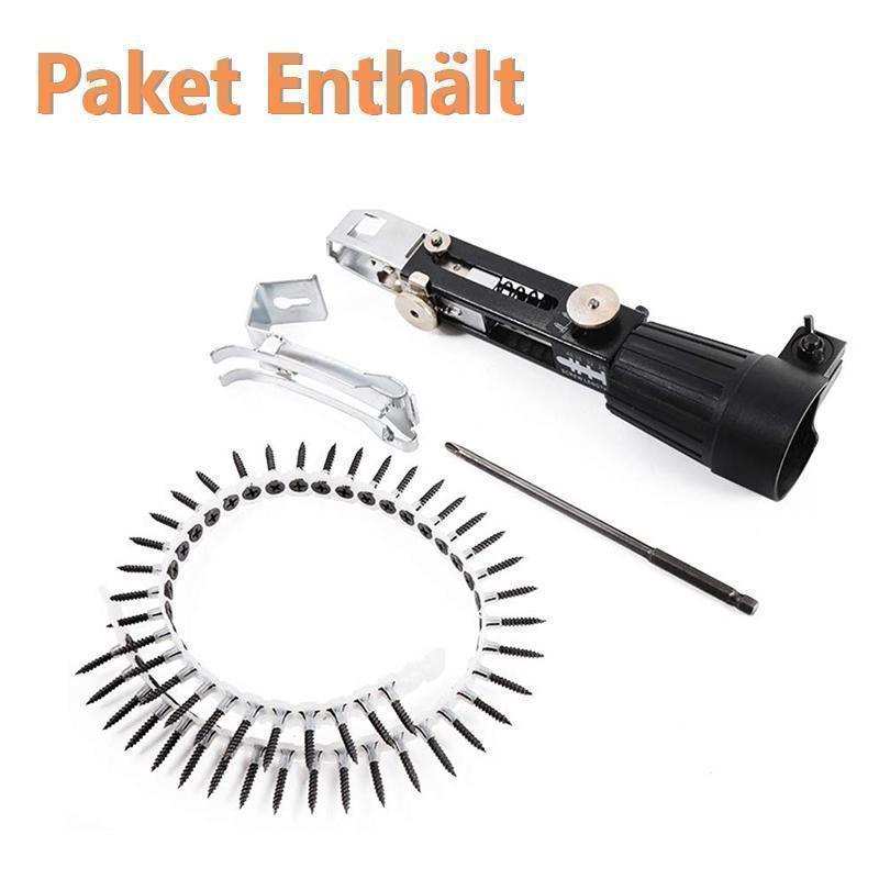 Automatische Schraubenkette Nail Gun Adapter für Bohrmaschine - hallohaus