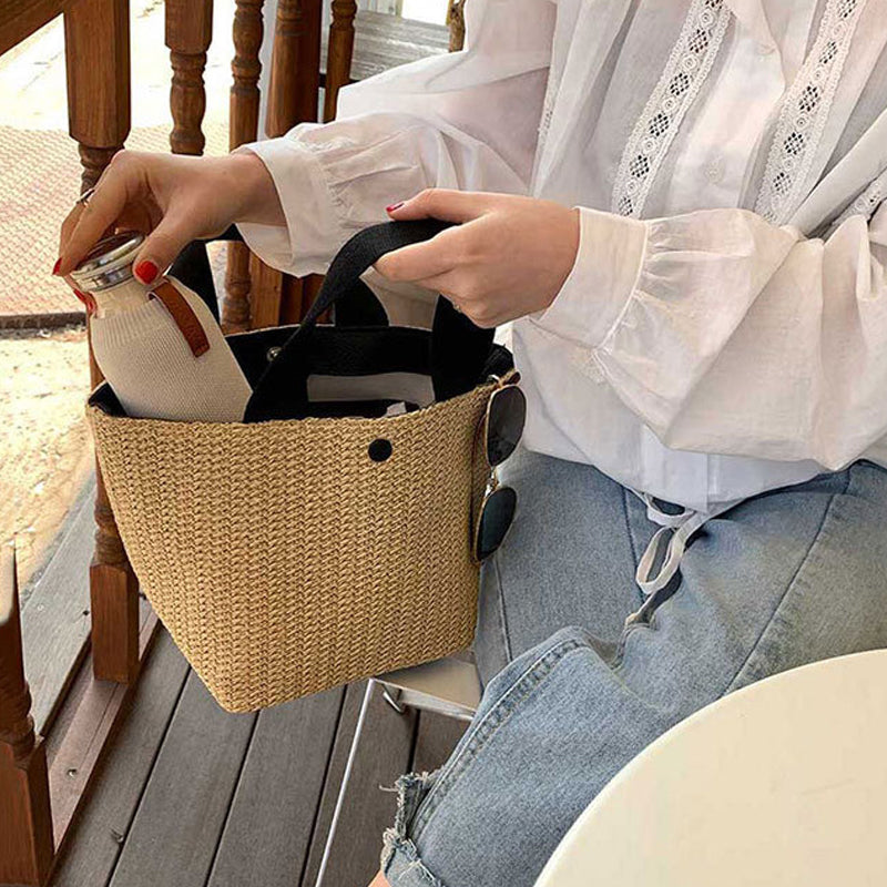 Gestrickte lässige Strandurlaub Handtasche