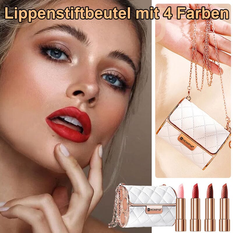 4 Farben Lippenstift-Set