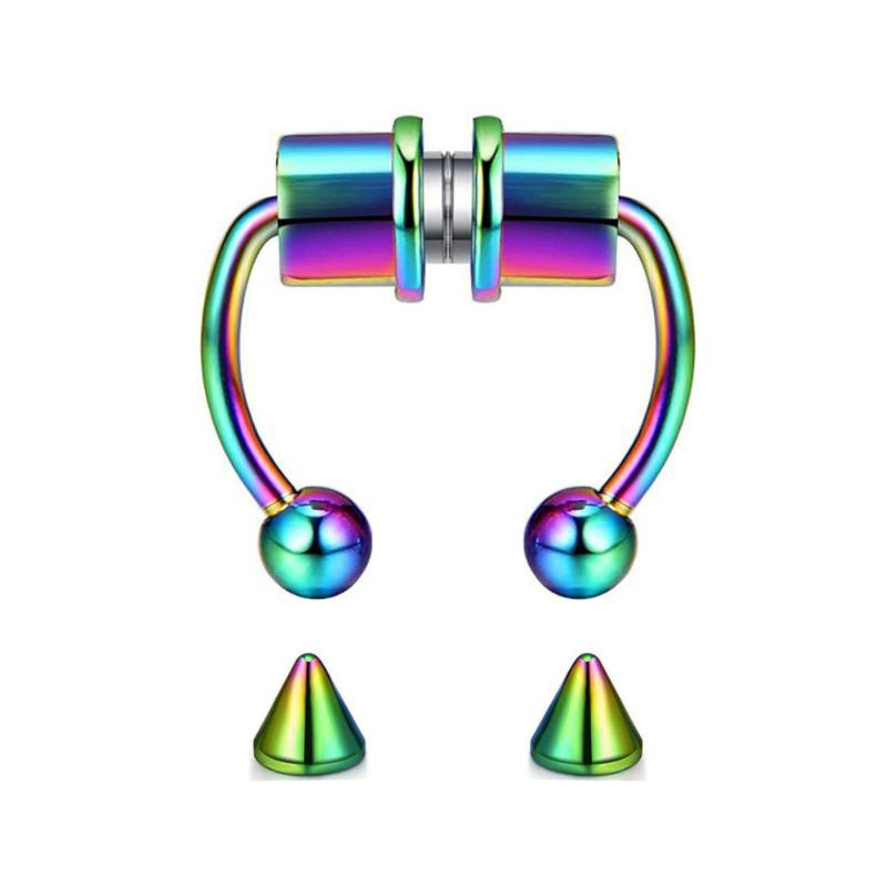 U-förmiger magnetischer Nasenring