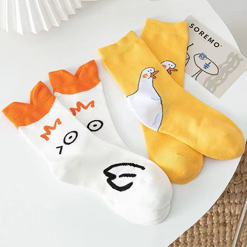 Entzückende und gemütliche süße Socken （5 Paar）