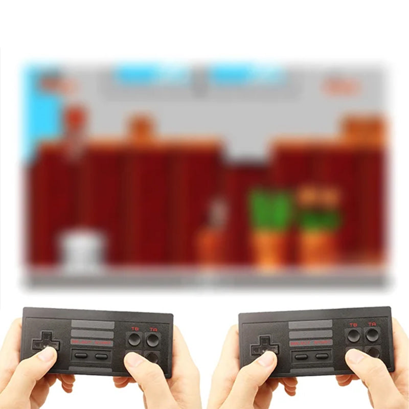 Nostalgische Retro-Spielekonsole