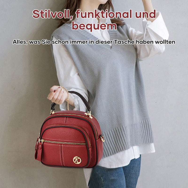 Hunderte von Crossbody kleine quadratische Tasche