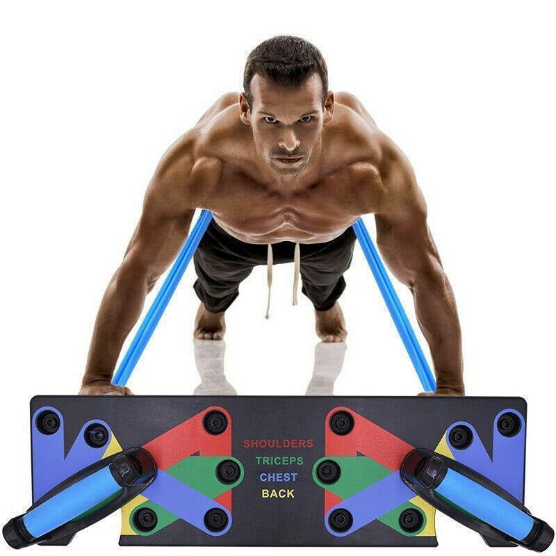 9-in-1 Push-Up-Board Gymnastik Übung Liegestütze