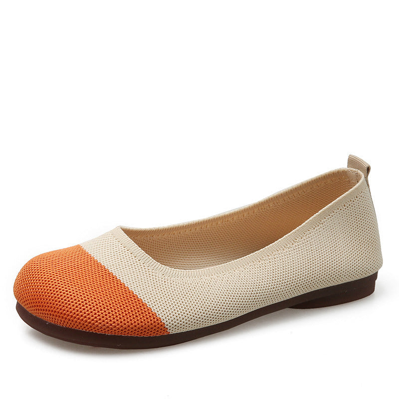 Damen Atmungsaktive flache Schuhe