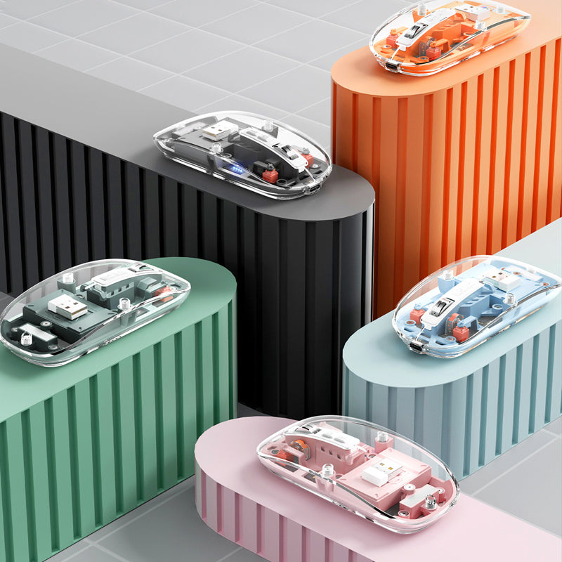 Kabellose transparente Bluetooth-Maus