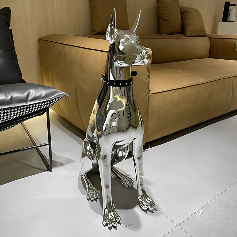 Hund Dekoration Skulptur