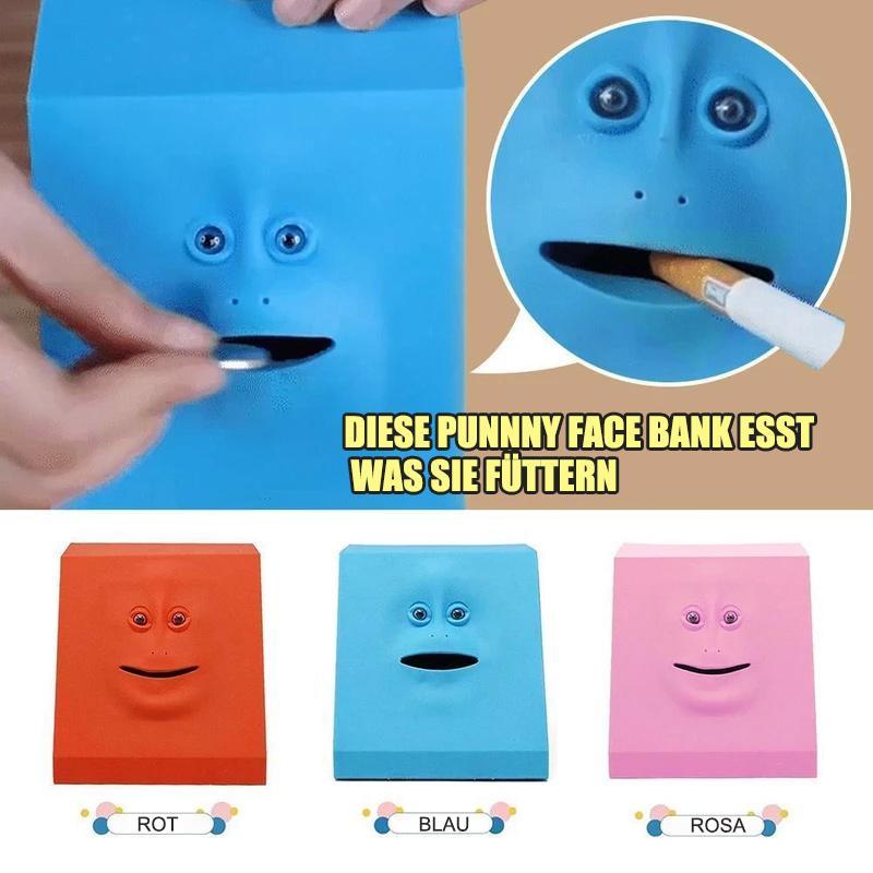 Gesicht Sparschwein