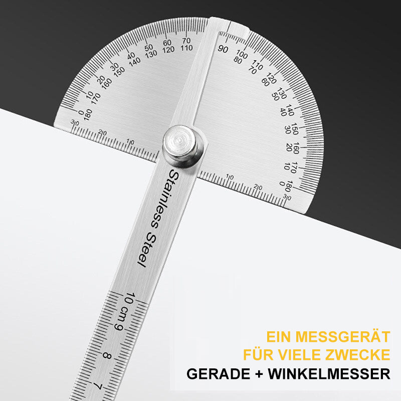 Winkelmesser aus Edelstahl