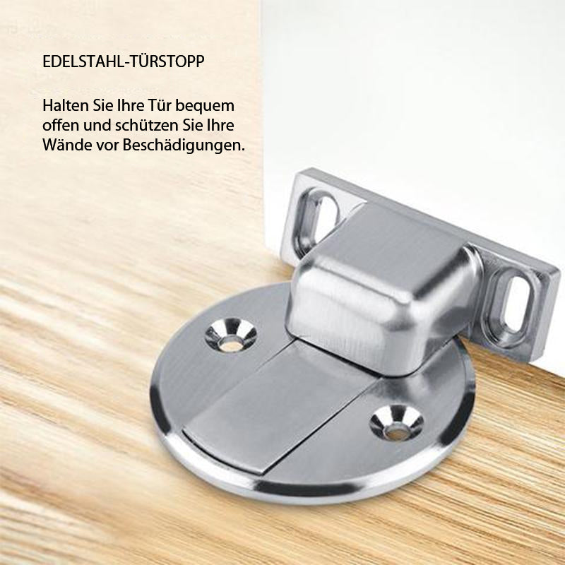 Unsichtbarer magnetischer Türstopper aus Edelstahl