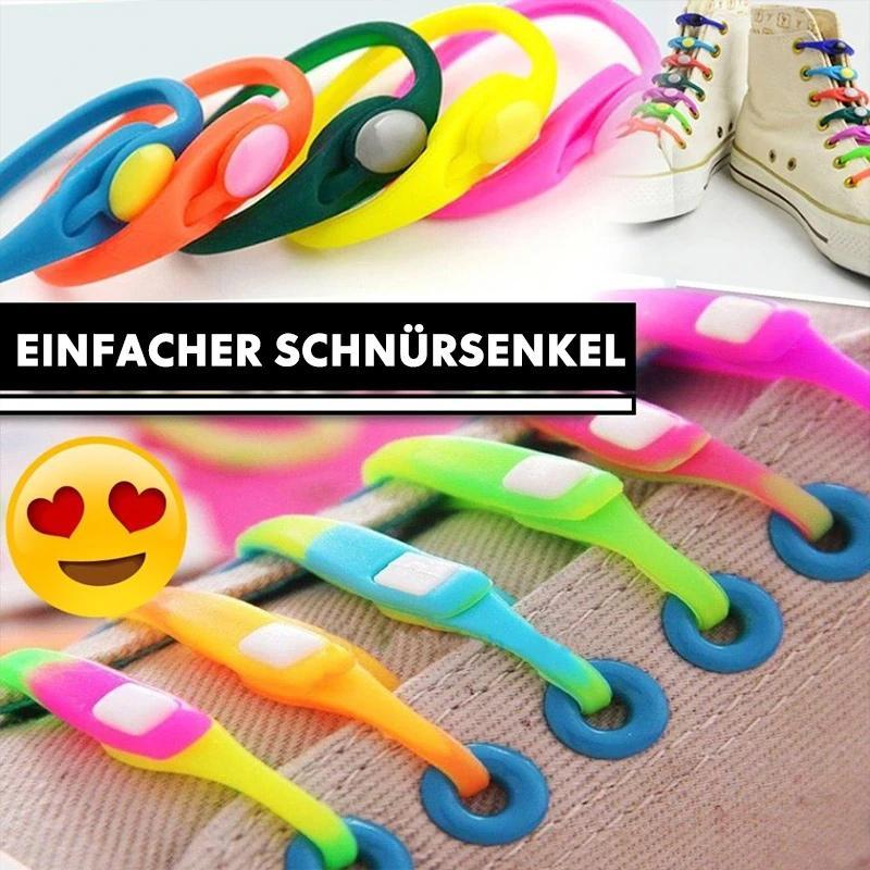 Einfache Schnürsenkel (Einheitsgröße) 12 PCS SET