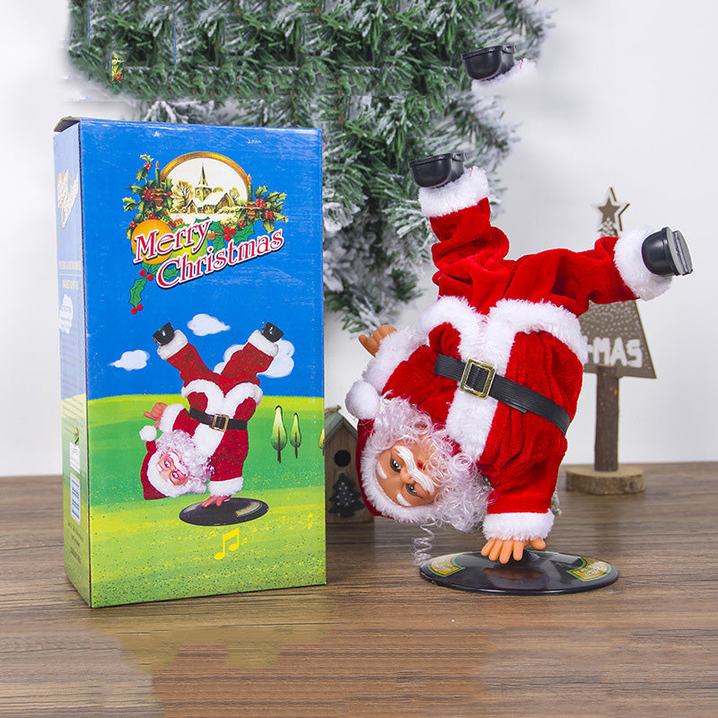 Lustiges Weihnachtsmann-Spielzeuggeschenk