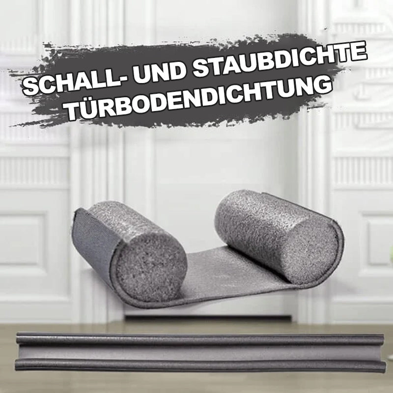 Schall- und staubdichte Türbodendichtung
