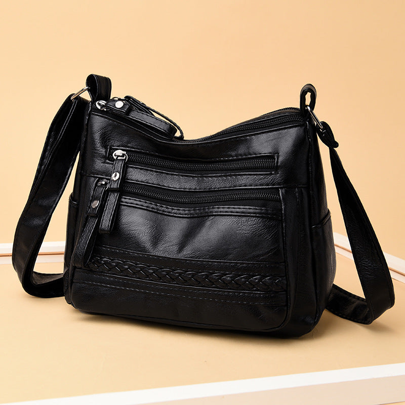 Große Kapazität Weiche Leder Tasche
