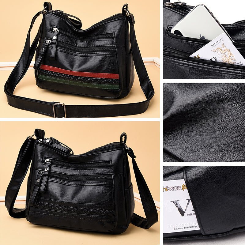 Große Kapazität Weiche Leder Tasche