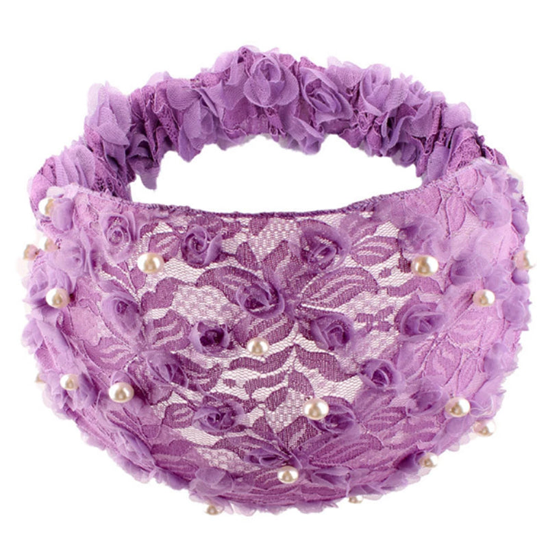 Damen Mode Breites Stirnband
