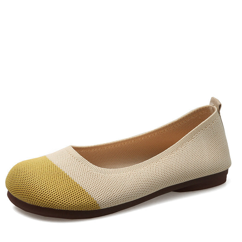 Damen Atmungsaktive flache Schuhe