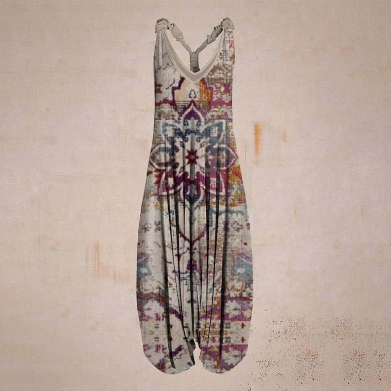 Overall mit buntem Muster