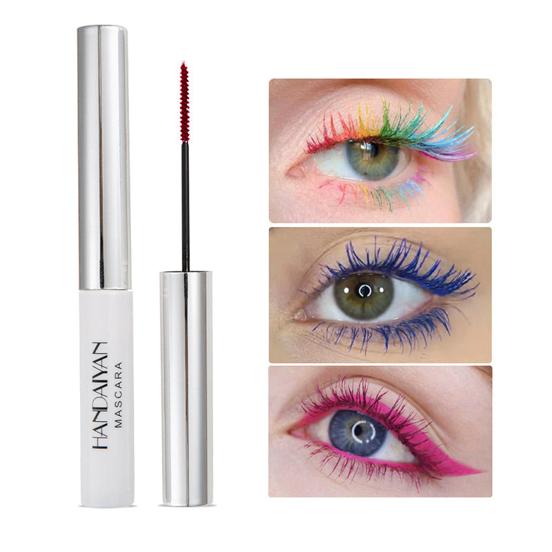 Atemberaubende Bunte Wimperntusche