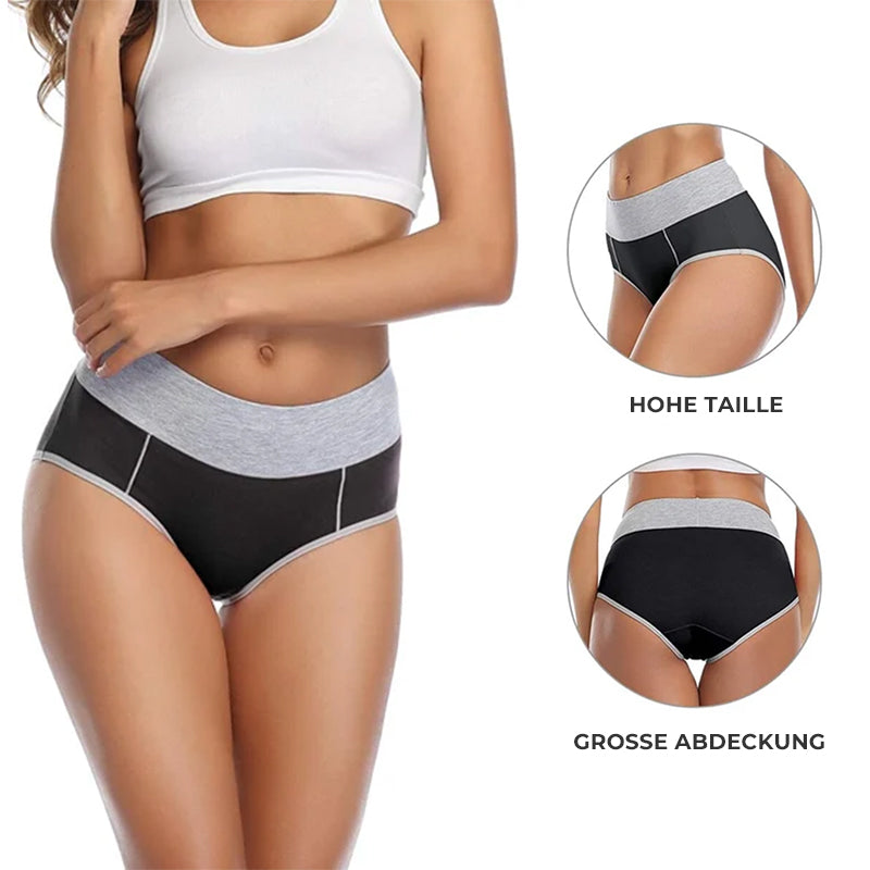 Neue Übergröße hoher Taille Baumwoll Höschen
