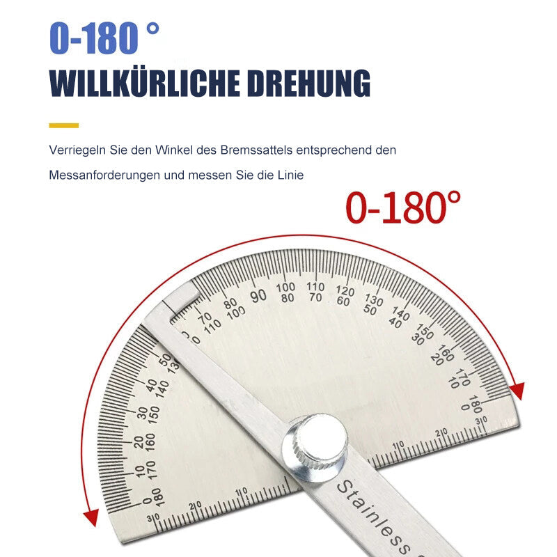 Winkelmesser aus Edelstahl