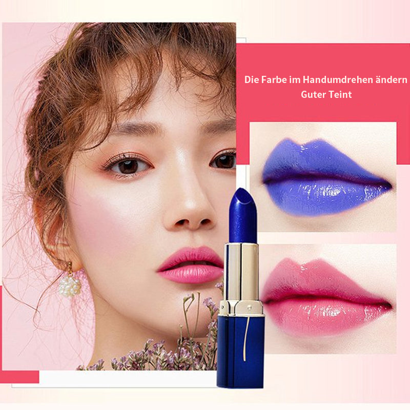 Blauer, farbwechselnder Lippenstift von Enchantress