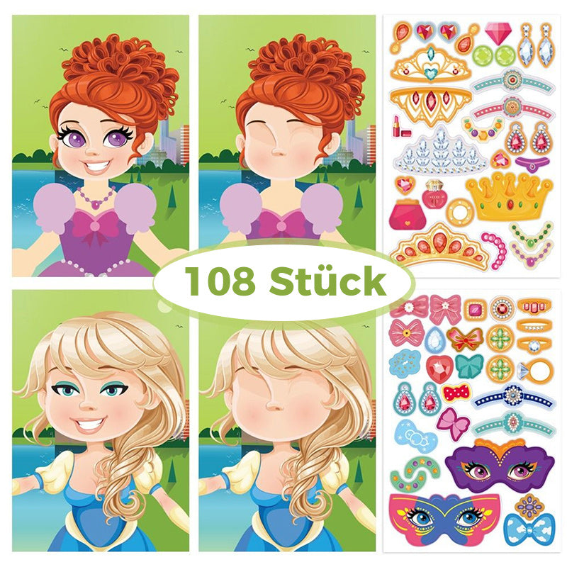 Kleinkind-Stickerbuch für Jungen und Mädchen