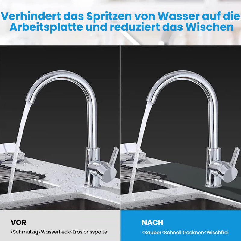 Absorbierende Matte für Wasserhähne aus Kieselgur