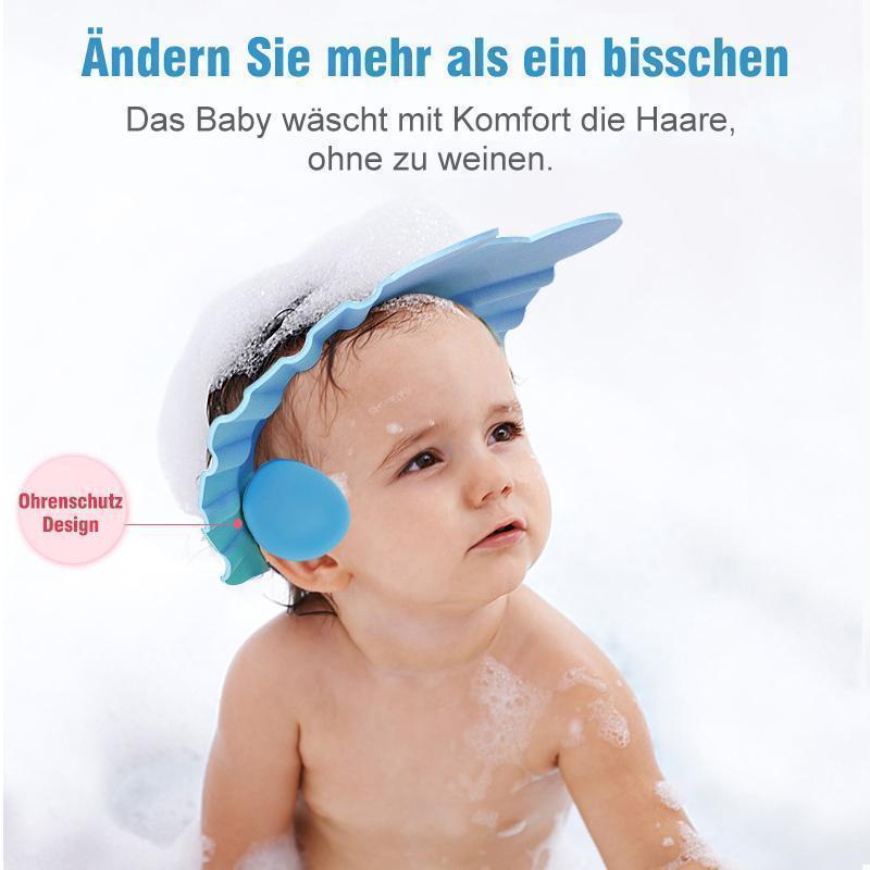 Einstellbare multifunktionale Baby Baden Kappe - hallohaus