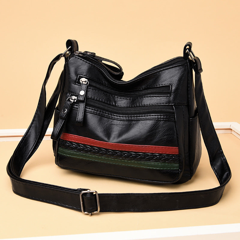 Große Kapazität Weiche Leder Tasche