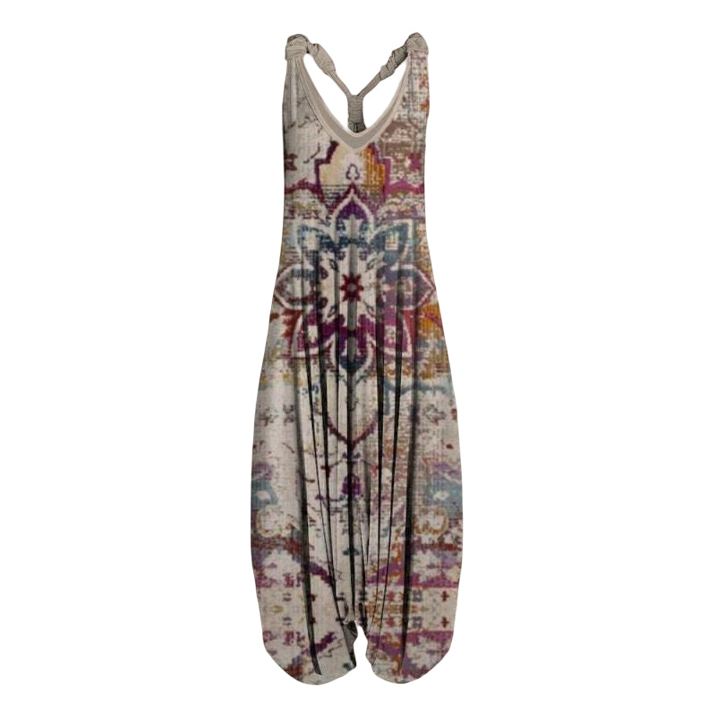 Overall mit buntem Muster