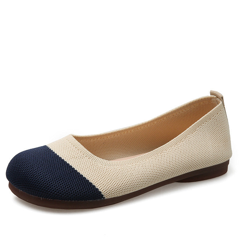 Damen Atmungsaktive flache Schuhe