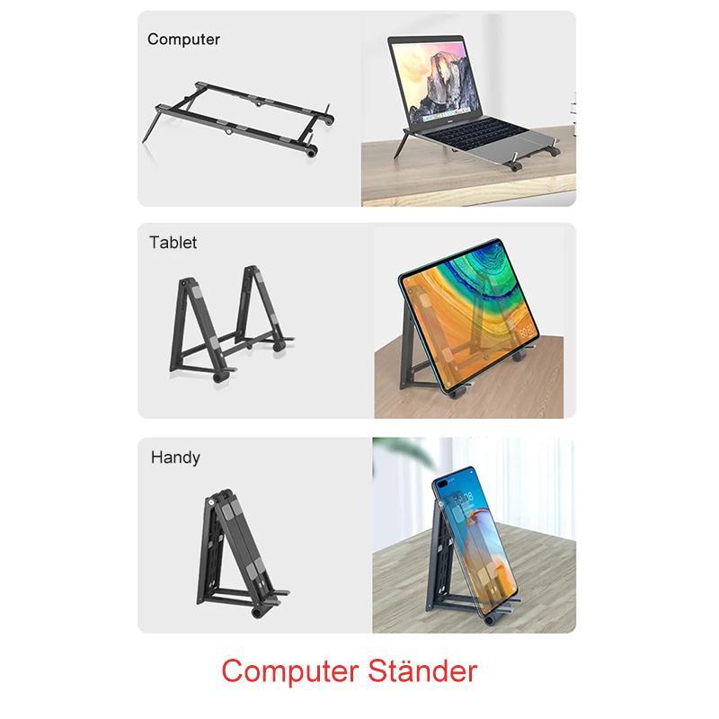 3-IN-1 Multifunktions-HALTER FÜR LAPTOP/PAD/MOBILTELEFON