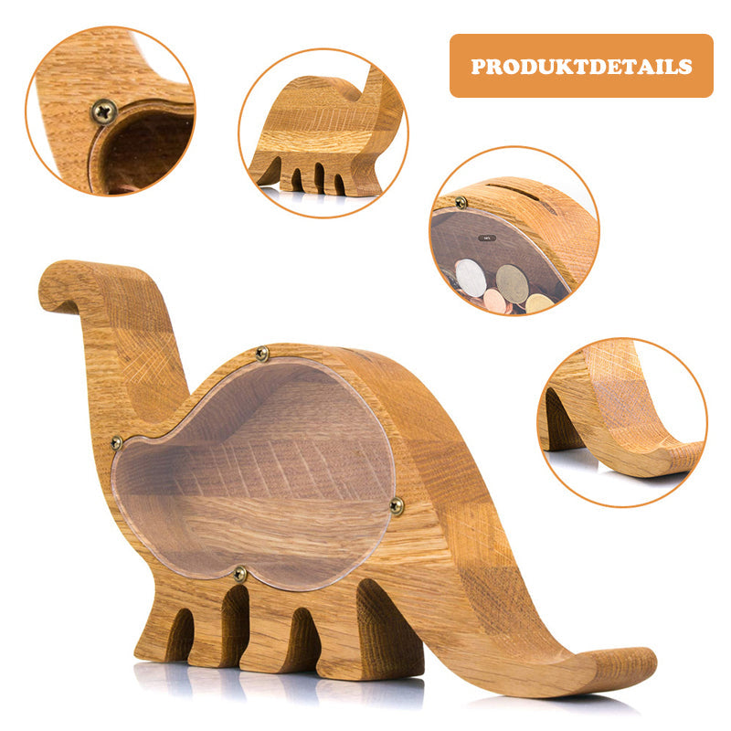 Hölzernes Tiersparschwein