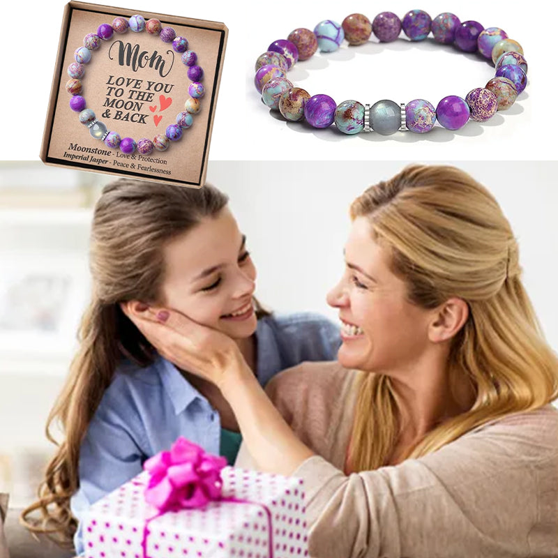 Natürliches Edelsteinarmband für Damen