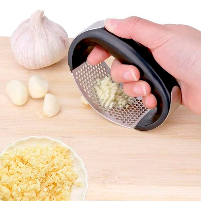 Knoblauchpresse aus Edelstahl