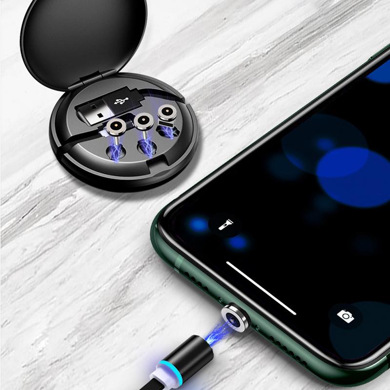Magnetisches 3-in-1-Ladekabel