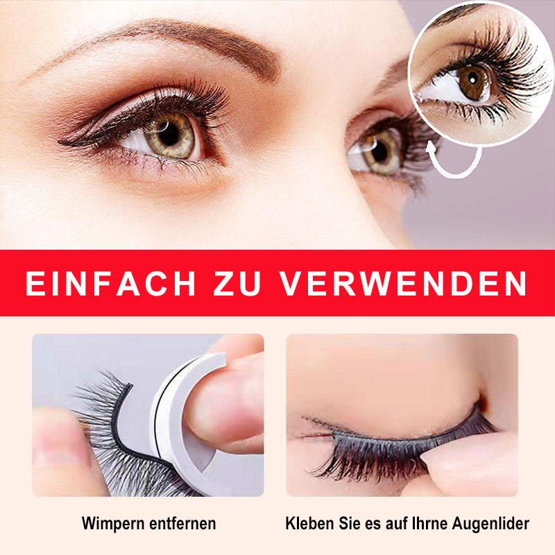 ❤️50 % RABATT⚡Kleberfreie Wimpern in 3 Sekunden zum Anbringen, wasserfeste selbstklebende Wimpern