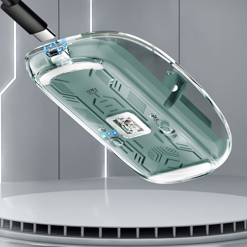 Kabellose transparente Bluetooth-Maus