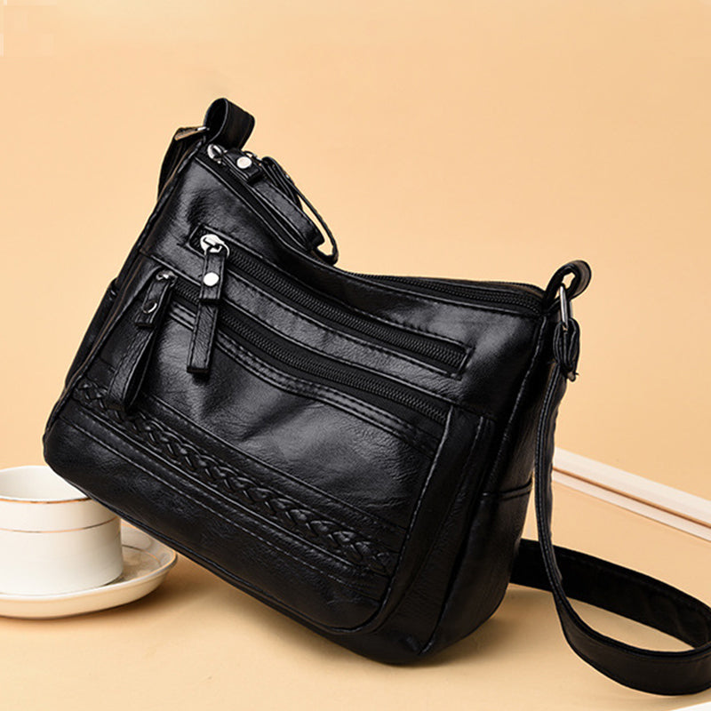 Große Kapazität Weiche Leder Tasche