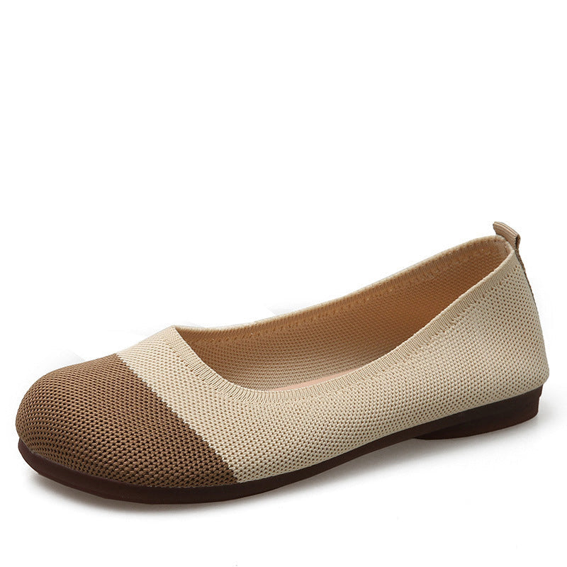 Damen Atmungsaktive flache Schuhe