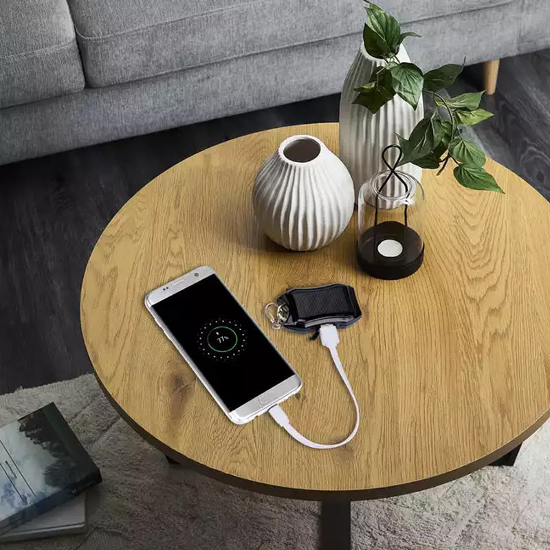 Tragbarer Mini Solar Powerbank Schlüsselanhänger