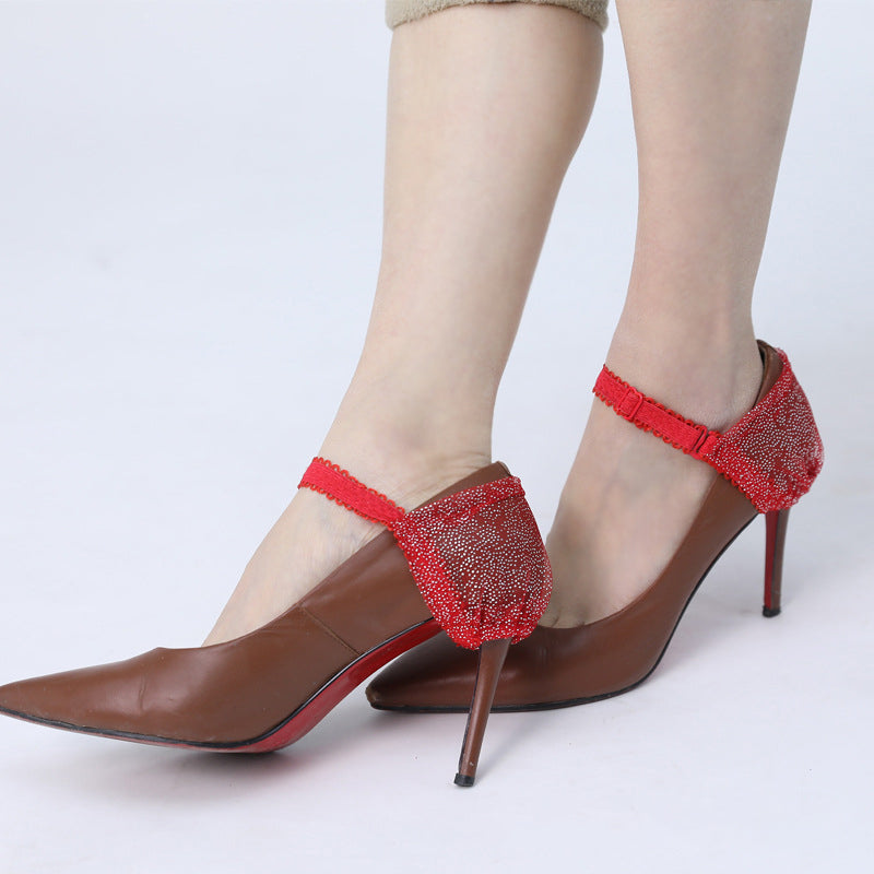 Spitzen-Schuhriemen für High Heels