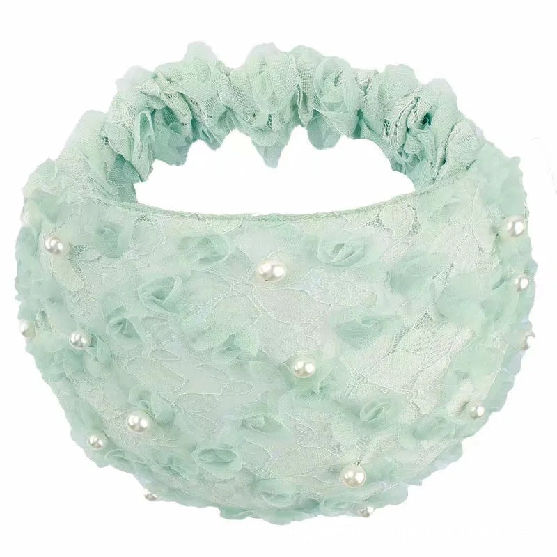 Damen Mode Breites Stirnband