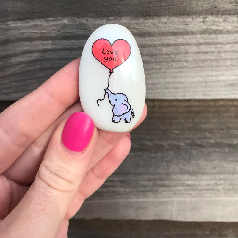 Nettes Geschenk-Edelstein der Liebe