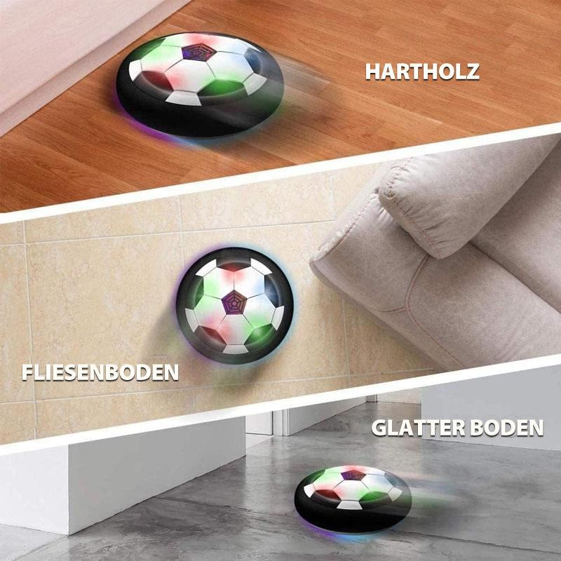 Hallenfußball mit LED-Beleuchtung