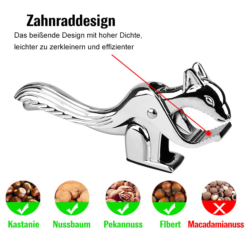 Eichhörnchenförmiger Walnussöffner