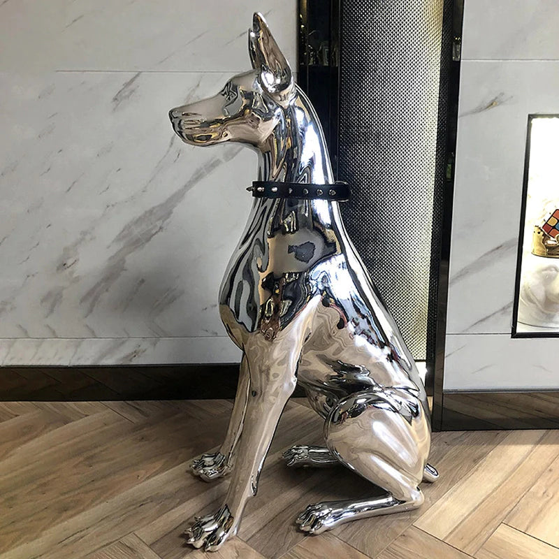Hund Dekoration Skulptur