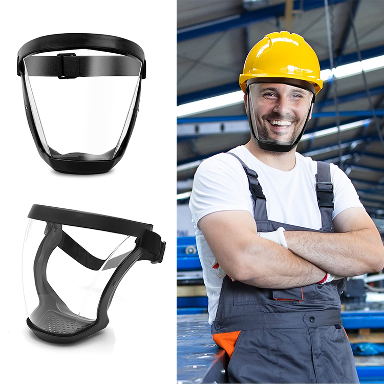 Industrielle Vollgesichtsschutzmaske zum Spritzen von Pestiziden