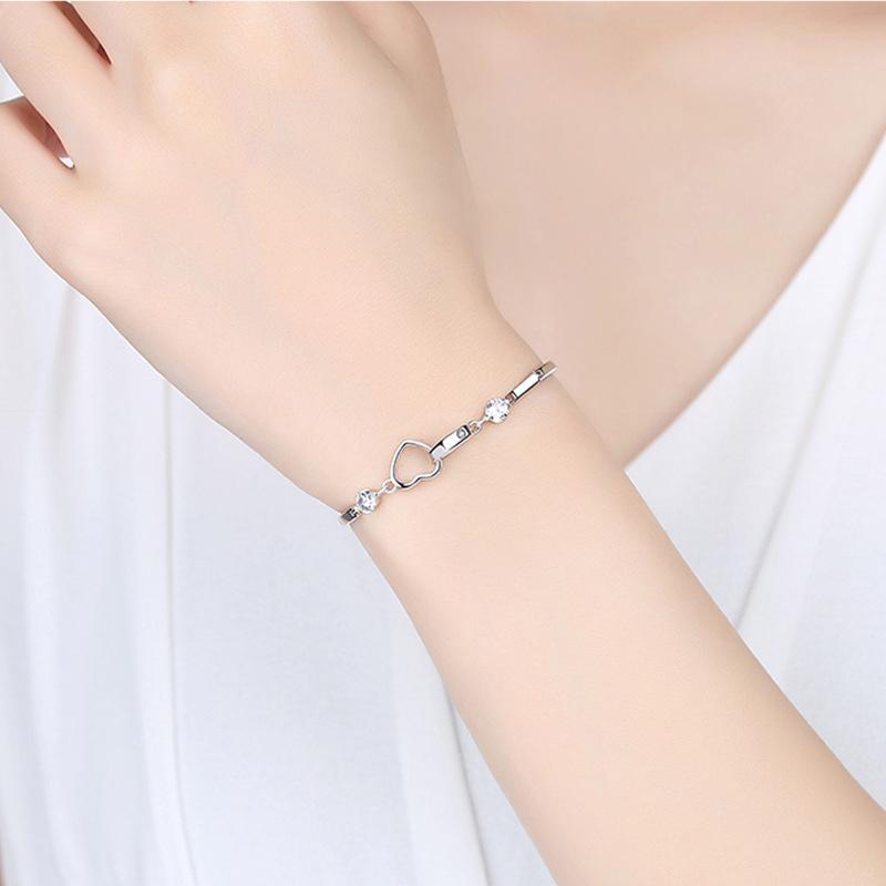 Doppeltes Herz Armband